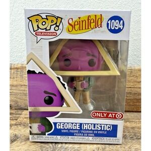 Funko Pop! Seinfeld George (Holistic) #1094 Target Exclusive Vinyl Figure NIB